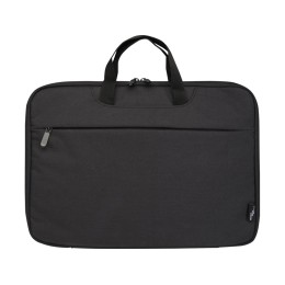 Эко- чехол для ноутбука «Libra» 2 в 1 из переработанного пластика, древесный уголь