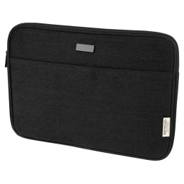 Чехол для 14-дюймового ноутбука Joey объемом 2 л из брезента, переработанного по стандарту GRS, черный