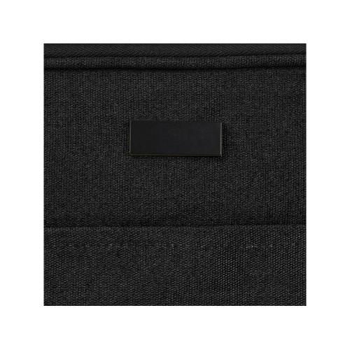 Чехол для 14-дюймового ноутбука Joey объемом 2 л из брезента, переработанного по стандарту GRS, черный