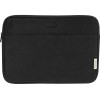 Чехол для 14-дюймового ноутбука Joey объемом 2 л из брезента, переработанного по стандарту GRS, черный