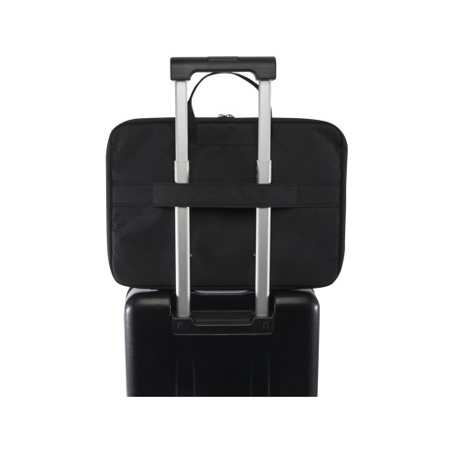 Эко- чехол для ноутбука «Libra» 2 в 1 из переработанного пластика, древесный уголь