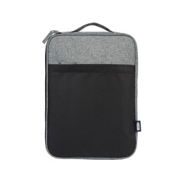 Двухцветный чехол для ноутбука 14" Reclaim объемом 2,5 л, изготовленный из переработанных материалов по стандарту GRS, серый яркий