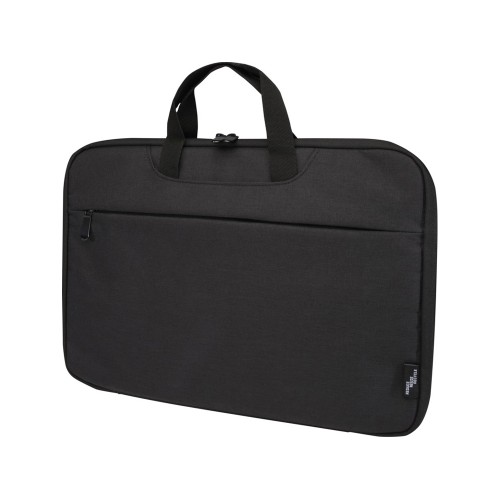 Эко- чехол для ноутбука «Libra» 2 в 1 из переработанного пластика, древесный уголь