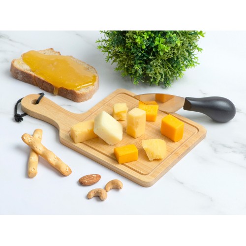 Набор для сыра из бамбуковой доски и ножа Bamboo collection "Pecorino"