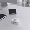 Точилка с ластиком "Easy duo", белый