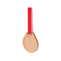 Медаль из бука "Round", круг