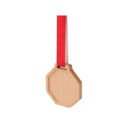 Медаль из бука "Octagon", ромб