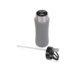 Бутылка спортивная "Коста-Рика" 600мл, серый