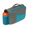Изотермическая сумка-холодильник "Breeze New" для ланч-бокса, серый/голубой