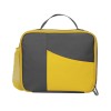 Изотермическая сумка-холодильник "Breeze" для ланч-бокса, серый/желтый