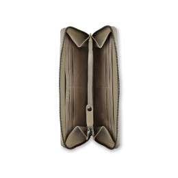 Кошелёк женский BUGATTI ЭЛЬЗА | ELSA, с защитой данных RFID, песочного цвета, воловья кожа/полиэстер, 18,7х2х10 см