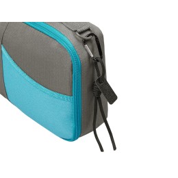 Изотермическая сумка-холодильник "Breeze New" для ланч-бокса, серый/голубой