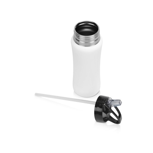 Бутылка спортивная "Коста-Рика" 600мл, белый (P)