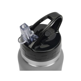 Бутылка спортивная "Коста-Рика" 600мл, серый