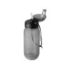 Бутылка для воды с трубочкой «Little», 400 мл, серый