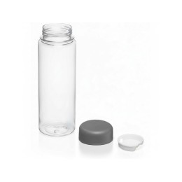 Бутылка для воды «Candy», 550мл, серый