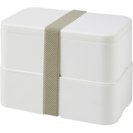 Двухслойный ланчбокс MIYO, белый