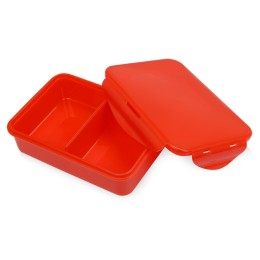 Герметичный ланч-бокс «Foody» с двумя секциями, 650мл, красный