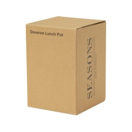 Пищевой контейнер Doveron объемом 500 мл из переработанной нержавеющей стали, белый