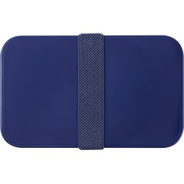 Двухслойный ланчбокс MIYO, синий/белый