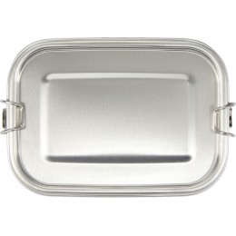Пищевой контейнер Titan из переработанной нержавеющей стали, серебристый
