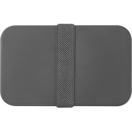 Двухслойный ланчбокс MIYO, серый/белый