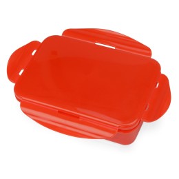 Герметичный ланч-бокс «Foody» с двумя секциями, 650мл, красный