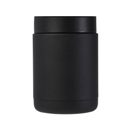 Пищевой контейнер Doveron объемом 500 мл из переработанной нержавеющей стали, сплошной черный
