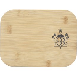 Roby Стеклянный контейнер для завтрака с бамбуковой крышкой - Natural / прозрачный