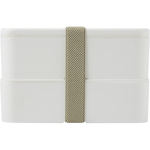 Двухслойный ланчбокс MIYO, белый