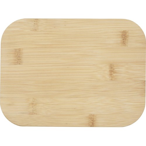 Roby Стеклянный контейнер для завтрака с бамбуковой крышкой - Natural / прозрачный