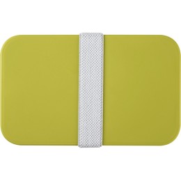 Двухслойный ланчбокс MIYO, лайм/белый