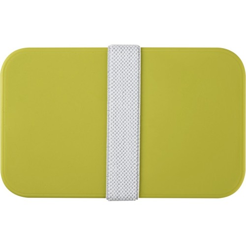 Двухслойный ланчбокс MIYO, лайм/белый