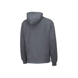 Толстовка с капюшоном оверсайз «Lisbon» унисекс, темно-серый