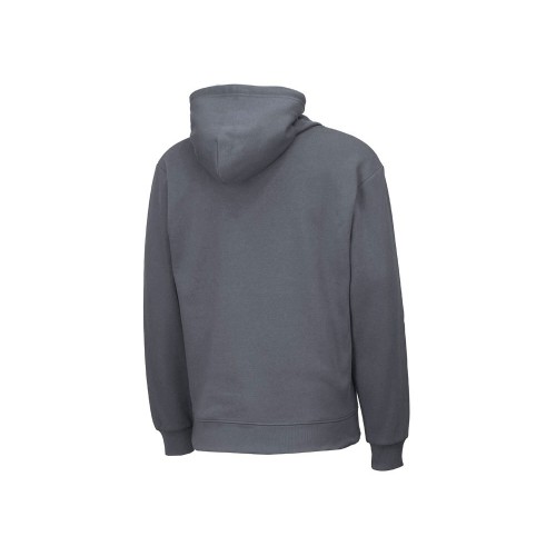 Толстовка с капюшоном оверсайз «Lisbon» унисекс, темно-серый