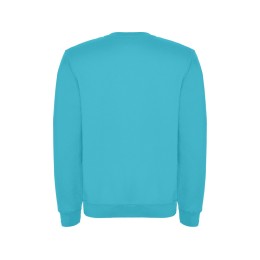 Свитшот с начесом "Clasica" унисекс, бирюзовый