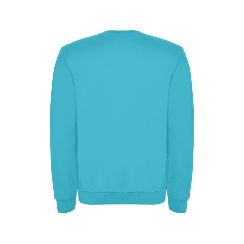Свитшот с начесом "Clasica" унисекс, бирюзовый