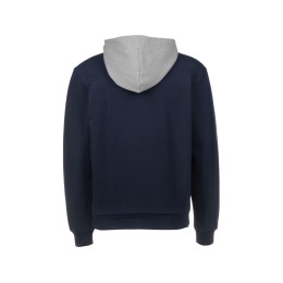 Толстовка с капюшоном "Amsterdam" мужская, темно-синий/серый меланж