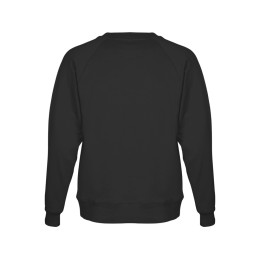 Свитшот оверсайз с рукавом реглан «Belgrade», унисекс, черный