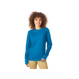 Свитшот "Motion" унисекс с начесом, голубой