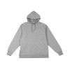 Толстовка с капюшоном оверсайз «Lisbon» унисекс, серый меланж