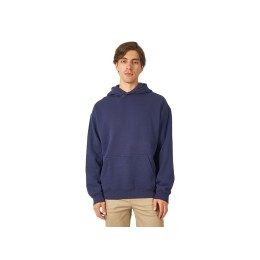 Толстовка с капюшоном оверсайз «Berlin» унисекс, темно-синий