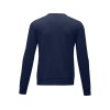 Мужской свитер Zenon с круглым вырезом, темно-синий