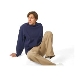 Толстовка с капюшоном оверсайз «Berlin» унисекс, темно-синий