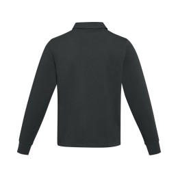 Clyde толстовка-поло унисекс для регби - сплошной черный