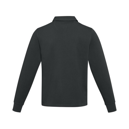 Clyde толстовка-поло унисекс для регби - сплошной черный