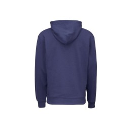 Толстовка с капюшоном оверсайз «Lisbon» унисекс, темно-синий
