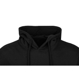 Худи оверсайз с коротким рукавом «Warsaw» унисекс, черный