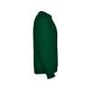 Свитшот с начесом "Clasica" унисекс, бутылочный зеленый