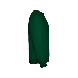 Свитшот с начесом "Clasica" унисекс, бутылочный зеленый